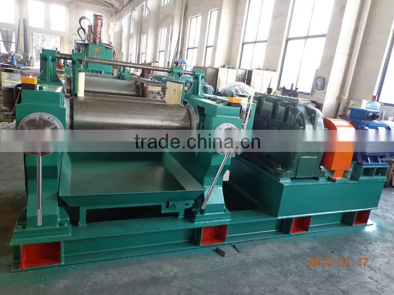 XK-300 two roll mixing machine / mixing rolling machine / rubber mixing banbury machine