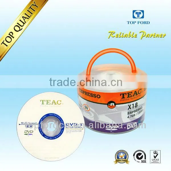 4.7GB 16X Blank OEM / White Printable DVD-R disc(1)