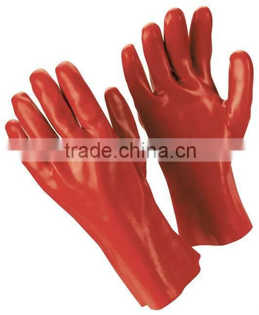 JS8027/G, PVC Gloves, pvc coated work gloves; mechanical work gloves