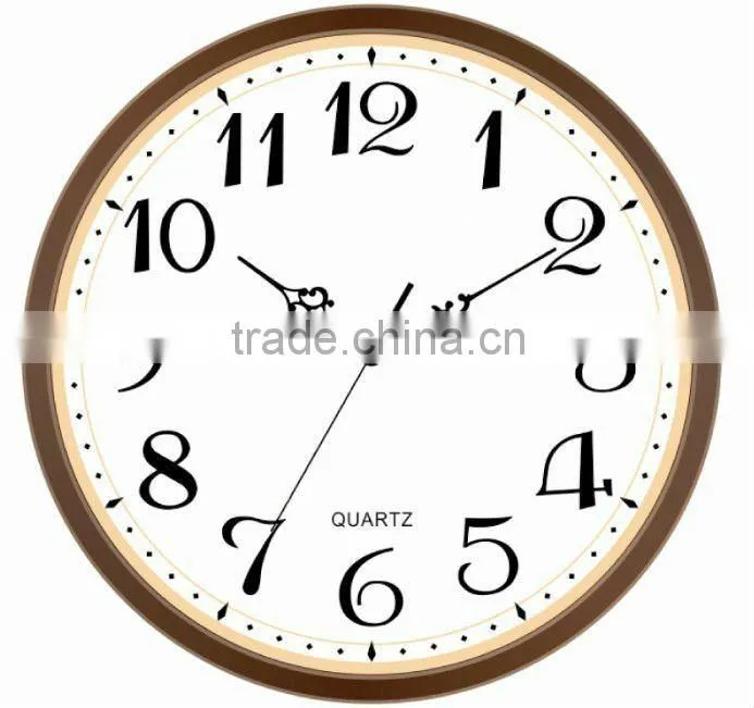 decorative wall clock, wall mounted round clock