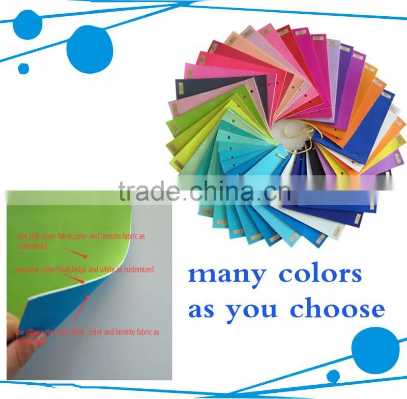 Breathable knee sleeves Neoprene Fabric Rubber Sheet