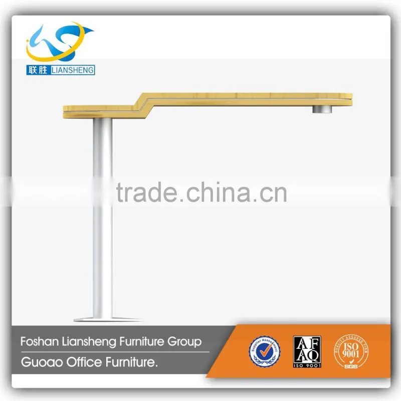 Modern custom made design long wooden top high bar table GAT29