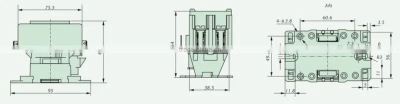 25A 2POLE DP Contactor
