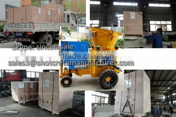 Chinese Manufacturer---Small Concrete and Moratr Spraying Machine
