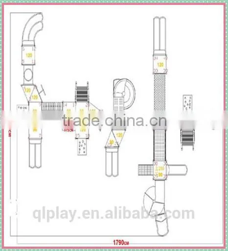 Outdoor Playground Straw House Series LE.ST.005