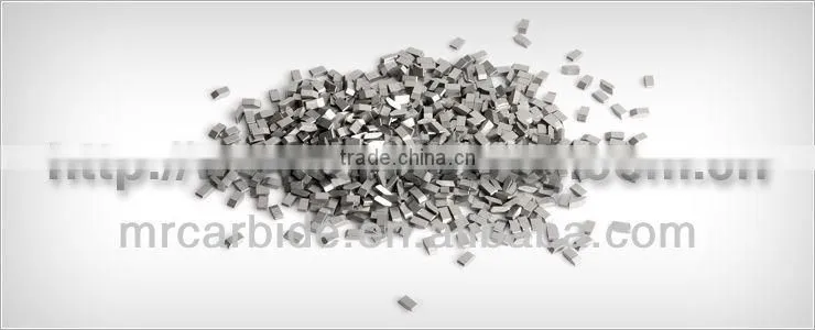 Tungsten carbide saw tips for wood cutting