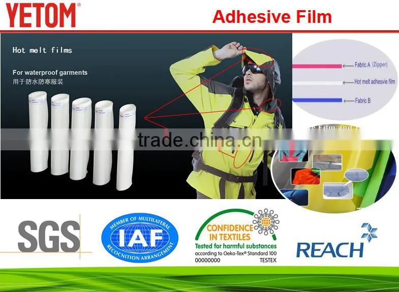 colored hot melt adhesive film