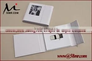 Wedding Leather USB Stick Packaging Album Folio