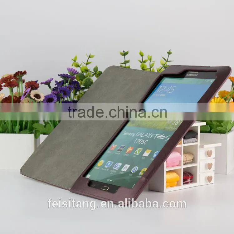 Flip stents tablet case for galaxy tab s 8.4inch t700 t705,pu leather tablet protective case