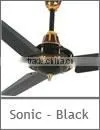 56" Sonic Green Color Electric Ceiling Air Cooling Fan