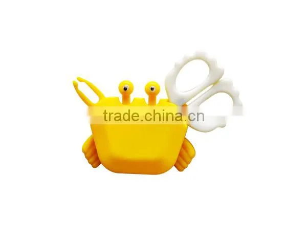 Plastic animal scissor with magnet/cartoon scissor