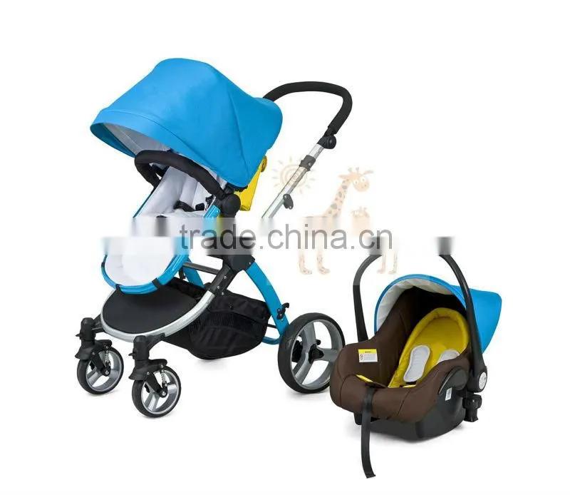 Baby Product for Baby Stroller Baby Pram Hot Sale European Standard High Quality And Comfortable 3in1 Futions Baby Stroller