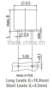 UL VED KC PSE Heat Resistance Subminiature Fuse