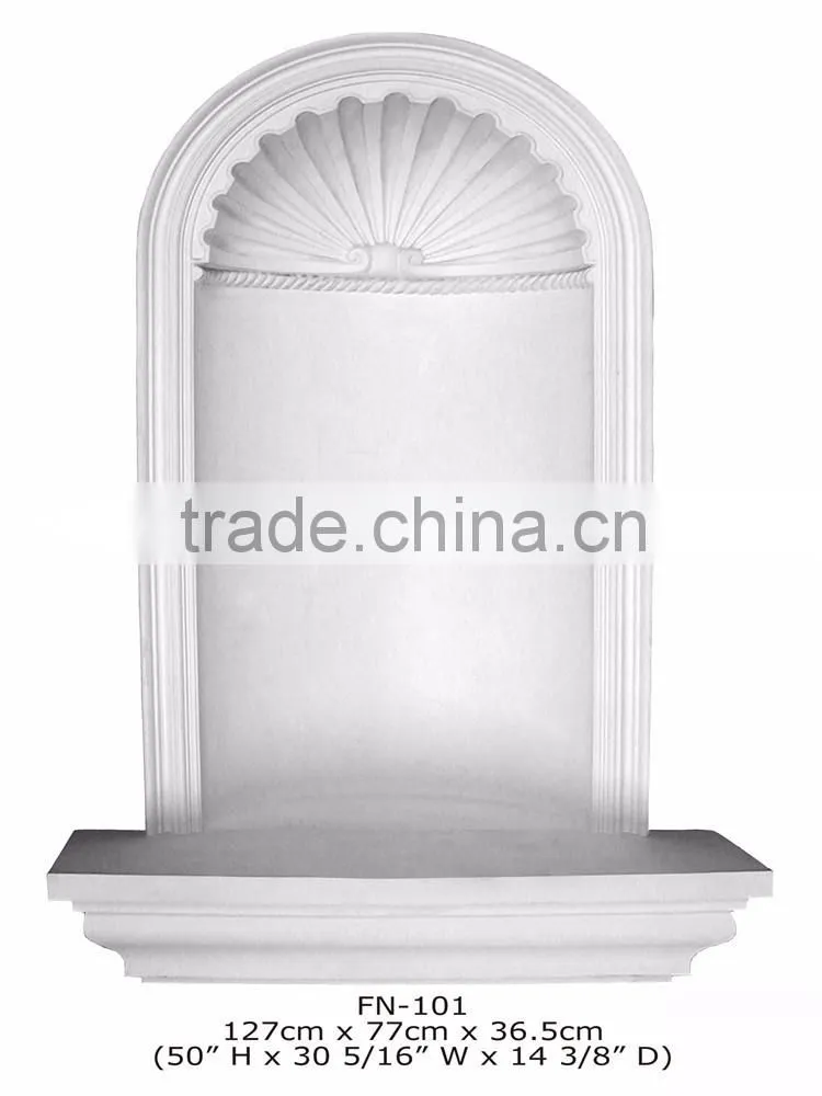 2016 Polystyrene High Quality beautiful PU decorative Shelvings