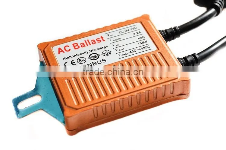 High quality Canbus error free hid ballast 12V 35W hid xenon ballast silm for sell