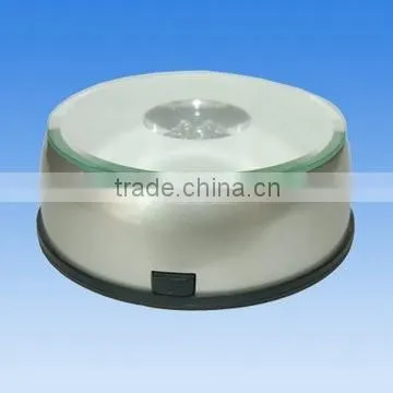 Wholesale 3d laser engraved block Crystal LED light Base For Crystal wedding decoration