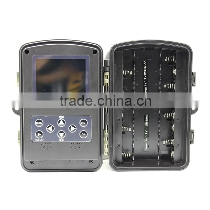 Waterproof 1080P Full HD 120 degrees Wild Hunting Trail Camera bulit-in 42pcs IR 850nm/940nm LED for 20m night time vision