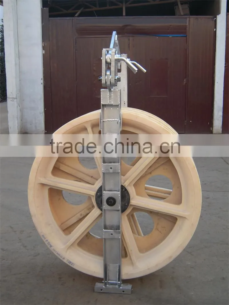 1160mm Conductor pulleys/blocks for ultra-high voltage grid