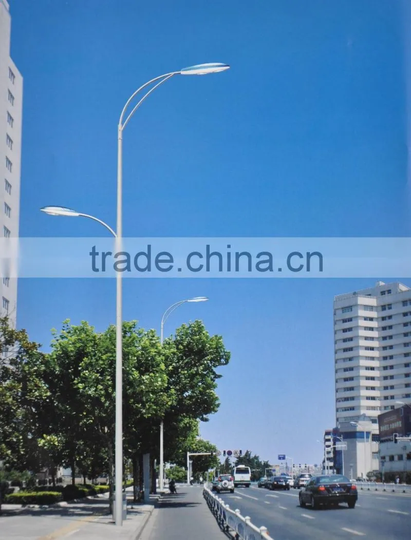 double arm street light