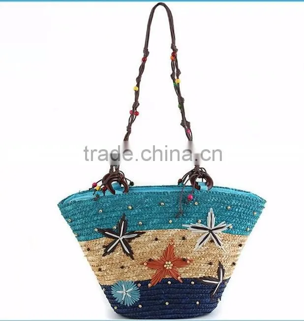 Hot selling 2016 straw beach tote bag