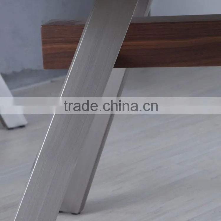 Modern Stainless Steel Table Leg