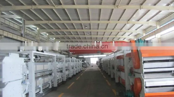 crawler type poyurethane foam board automatic production line