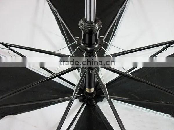 30" Automatic 2 Fold Golf Umbrella with Matching Sleeve