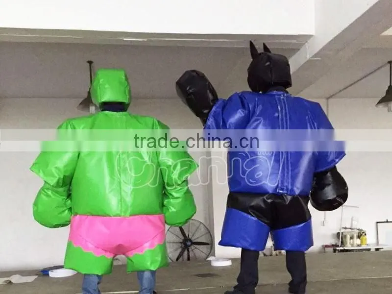 2016 Hot sales sumo suit,inflatable suit,inflatable sumo wrestling suits
