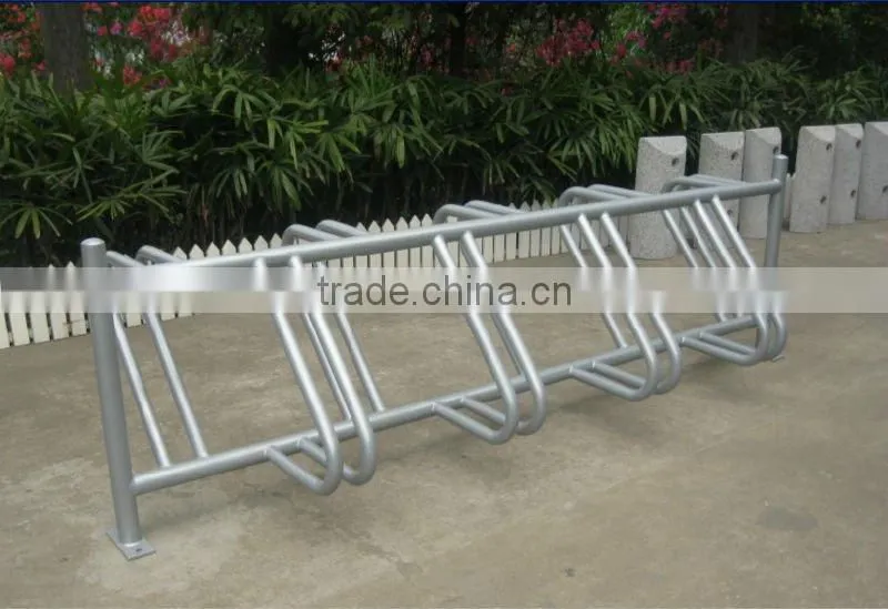 ISO9001 certified bike/bicycle standing rack/bicycle storage rack