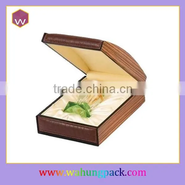 Handmade Wood Perfume Box Solid Perfume Packaging Box Custom