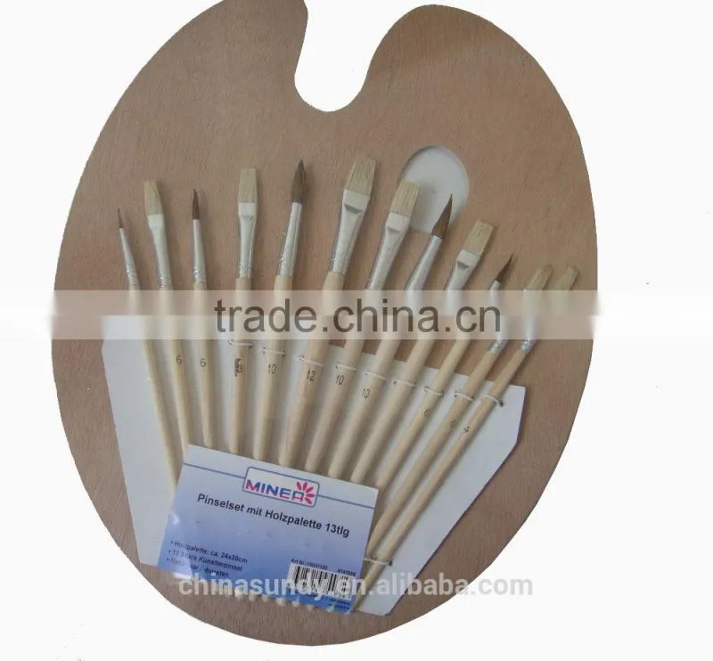 12 pcs palette and brush set(SD-AB041)