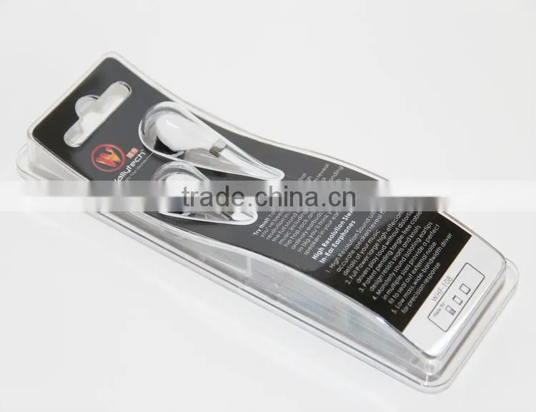 Flat Cable Multifunction Earphone for iphone