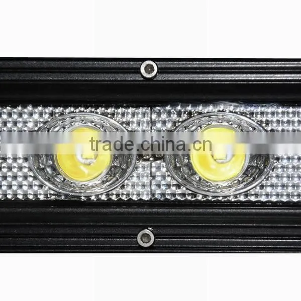 single row 120w slimline led emergency light strip bar waterproof with sliding bracket for 4x4 offroad cars