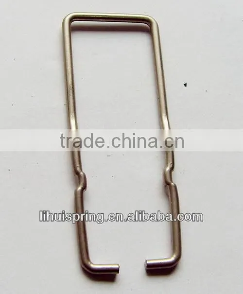 different shape deformed spring clamps