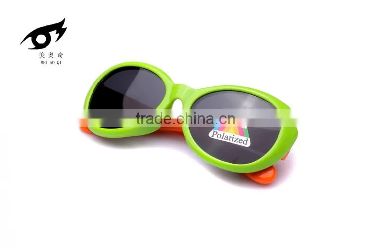 New product small apples children soft silicone material polarized sunglasses