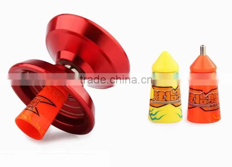 YJ Patent Design Aluminum Metal Professional Finger Spins YOYO