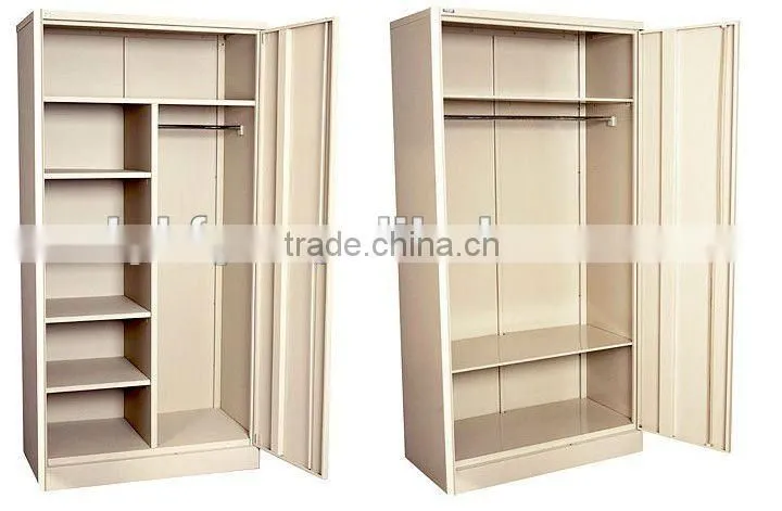 KFY-WR-04 Beige Modern Design Bedroom Clothes Cabinet