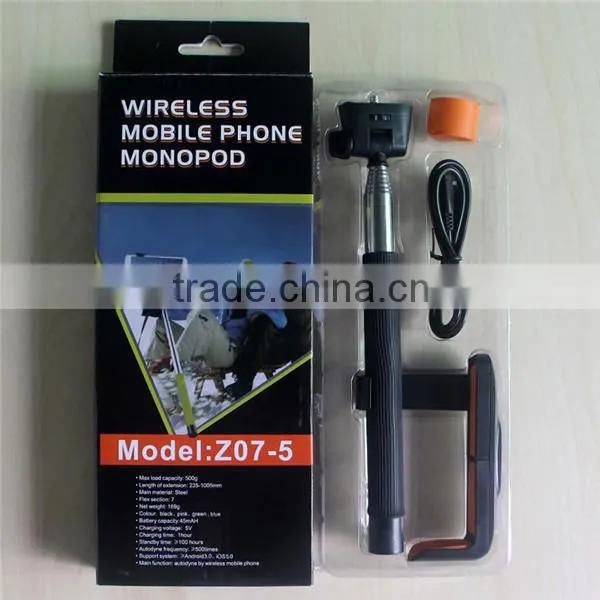 Popular professional mobile phone wireless bluetooth monopod