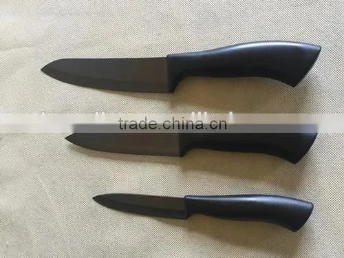 4pcs Ceramic Knife set 3"+5"+6"+8" Santoku Knife Chef Knife