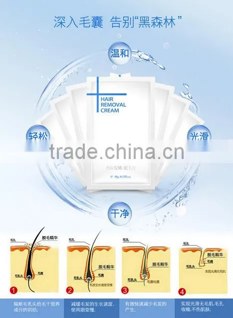 2016 New Products Pilaten Herbal Virgin All Natural Clear Hair Removal Cream Permanent For Man Woman Body Hand And Veet 10g