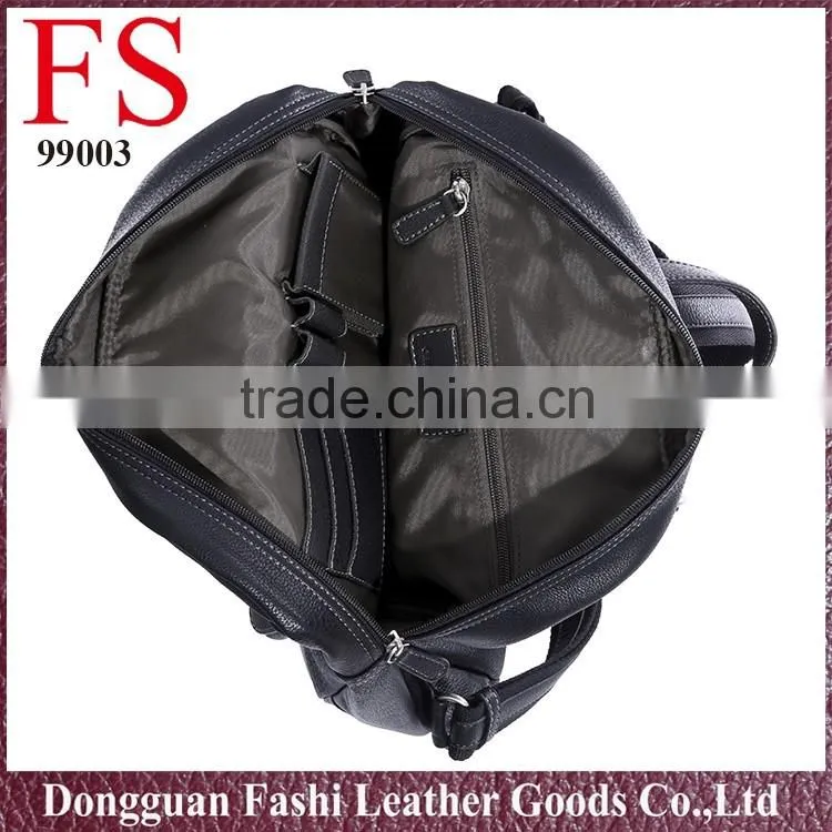 2016 fashion bag custom latest PU backpack bag