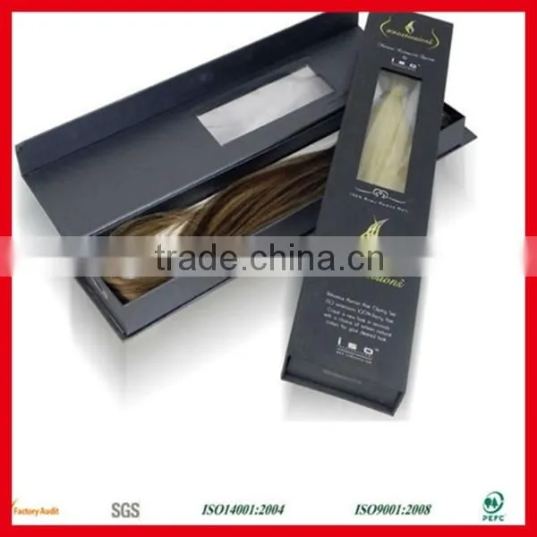 Factory Custom Charming Hair Extension Boxes Wholesale