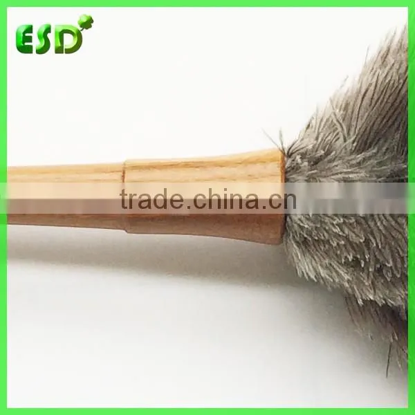 ESD Cleaning Tool 20" Long Handle Bamboo Ostrich Feather Duster
