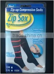 zip Up Compression Circulation Socks