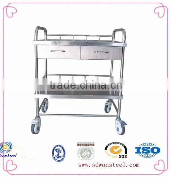 medical trolley with drawers