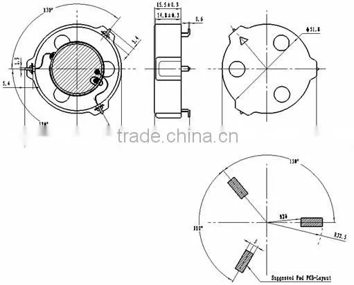FBPT5716 high quality piezo buzzer magnetic buzzer piezo buzzer circuit (FBELE)