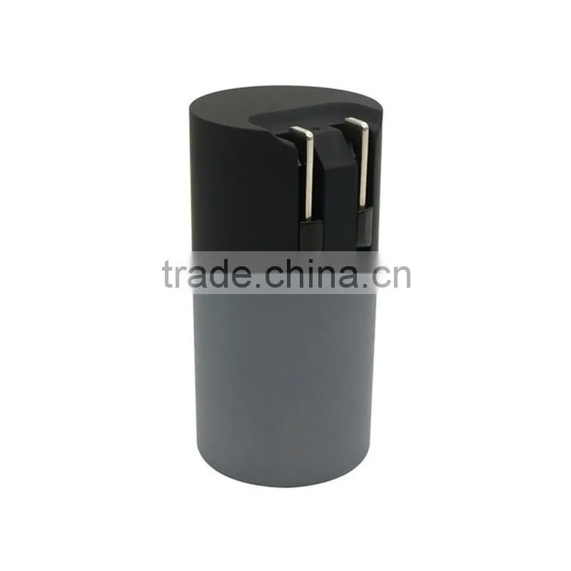 New power bank direct charging mobile charger round shape power bank 2600mah