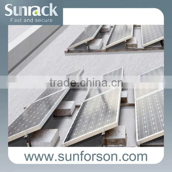 Aluminum tilt roof pv solar mount frame/panel mounting system