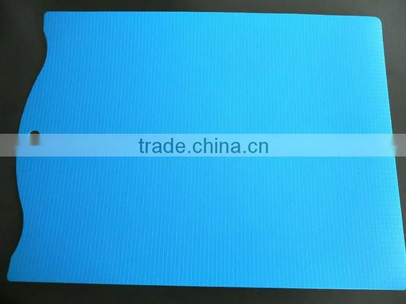 plastic non-skid/anti-slip chopping board