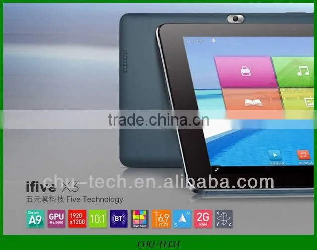 FNF Ifive X3 3G Ifive-Skin UI Tablet PC Quad Core RK3188 1.6GHz BT 10.1" IPS 1920*1200